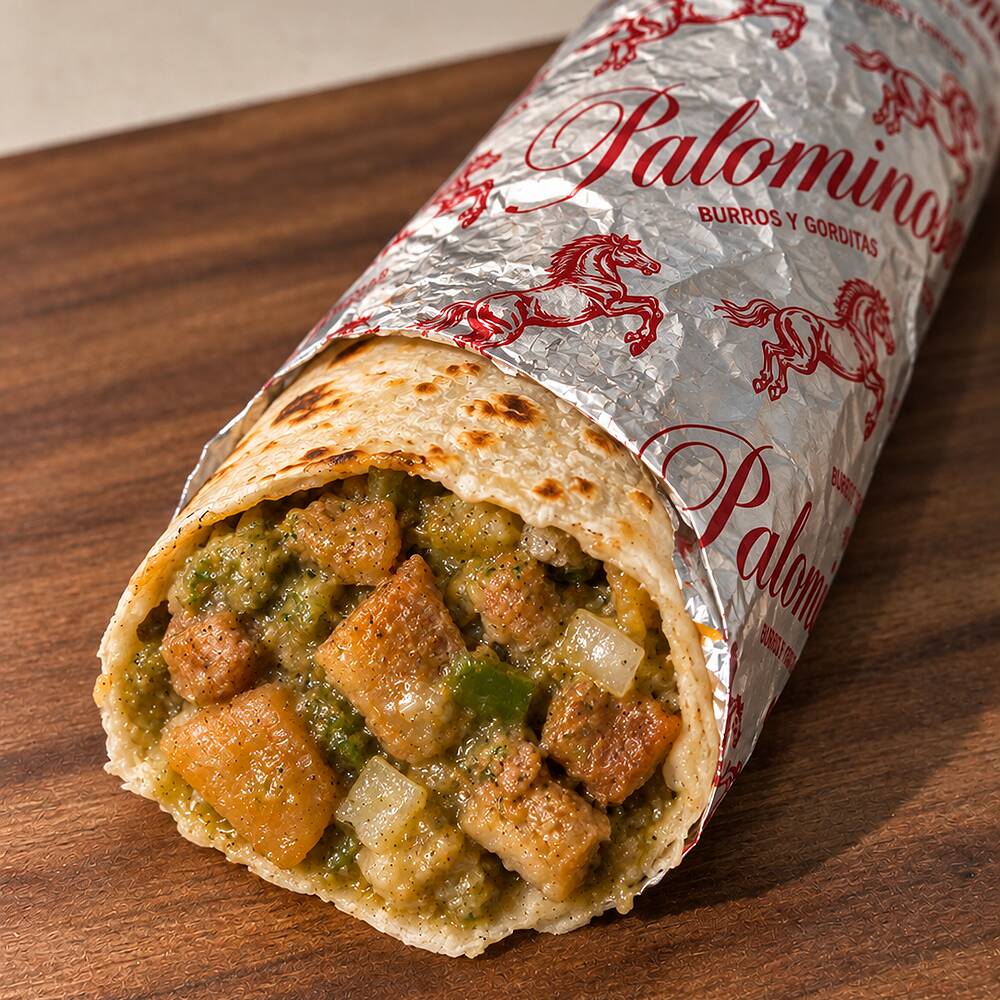 BURRITO DE CHICHARRON