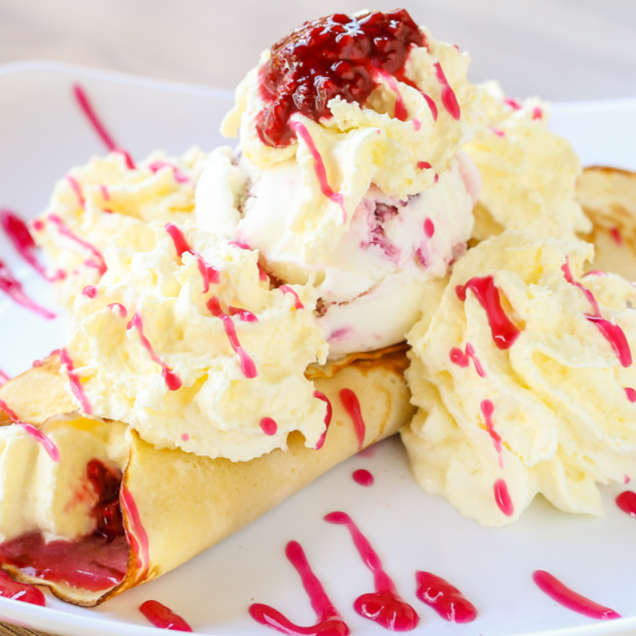 Crepe de Mora y Queso