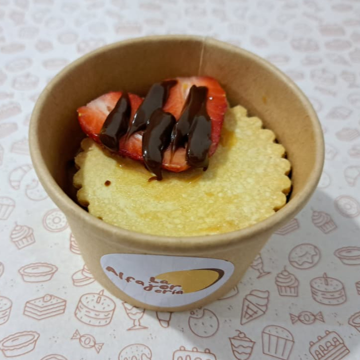 Alfajoorable Nutella y Fresas