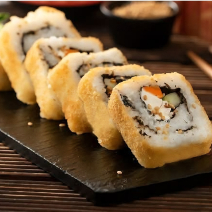 Rollo Empanizado de Surimi