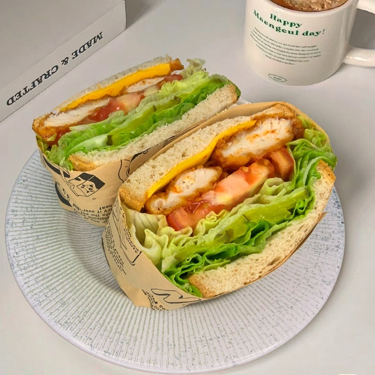 Sándwich Tender Coreano