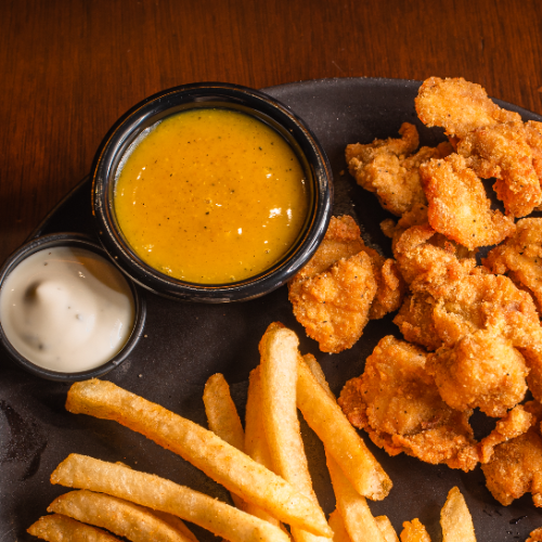 Chicken Trumps 6 onzas + Papas