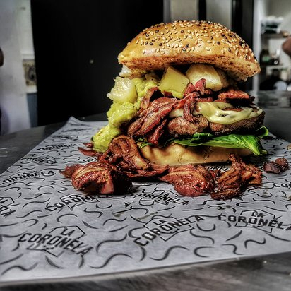 Hamburguesa de pastor