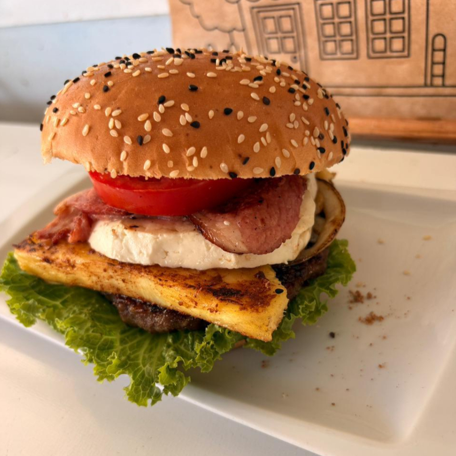 HAMBURGUESA CARIBEÑO PREMIUM