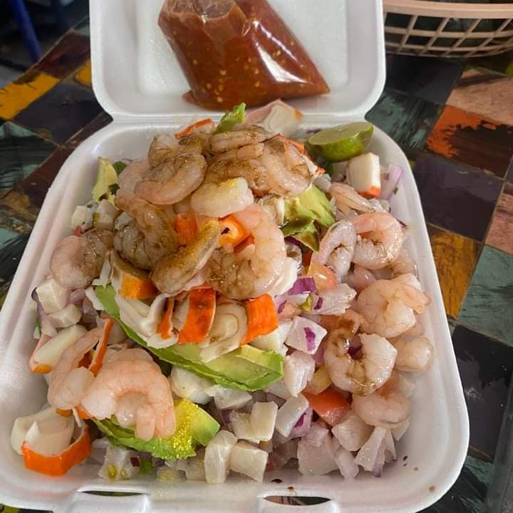CEVICHE DE CAMARONES