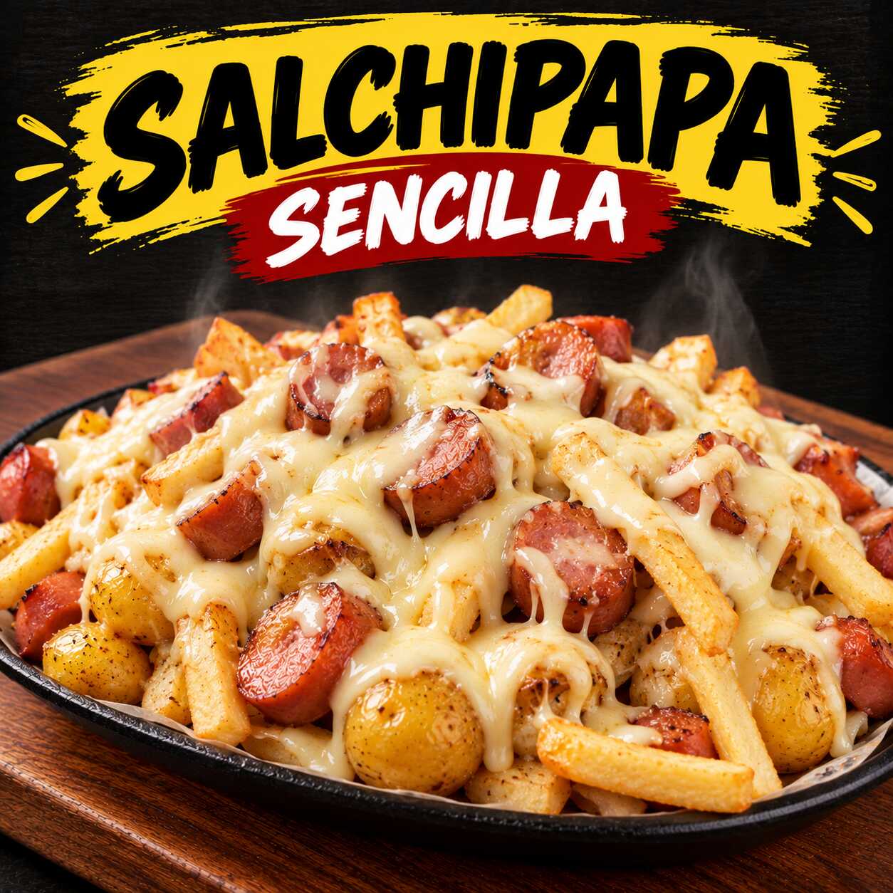 Salchipapa Personal