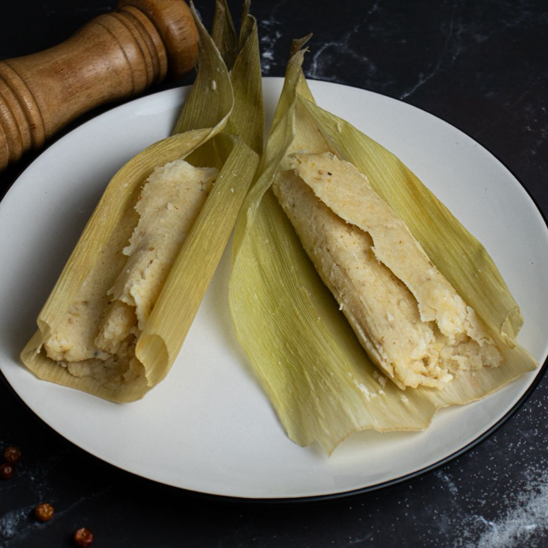 Tamal de jalapeño con queso