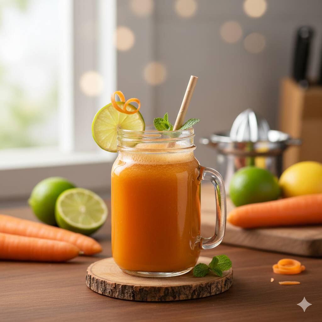 Jugo de Zanahoria y Limon