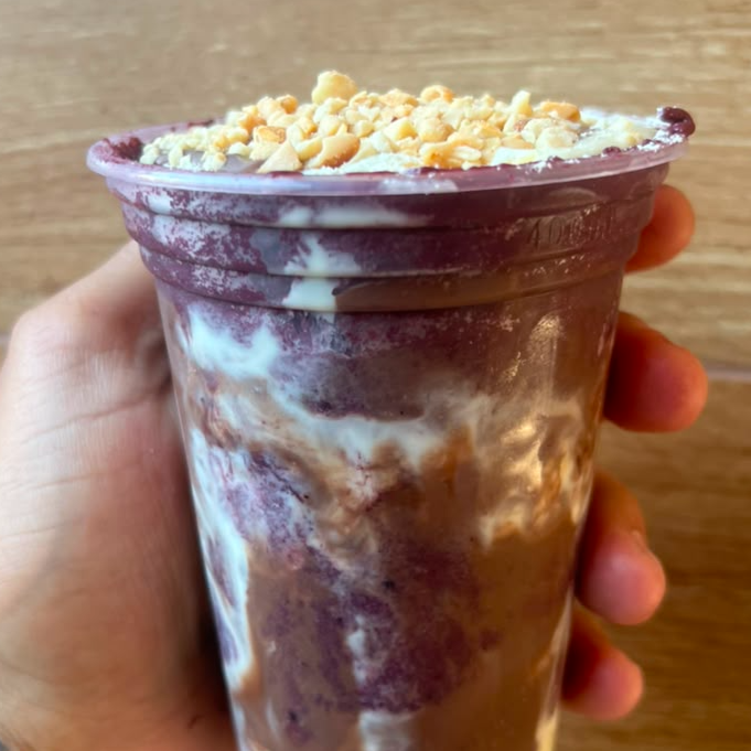 açai de 500ml com preço incrivel pra você com 3 adicionais gratis