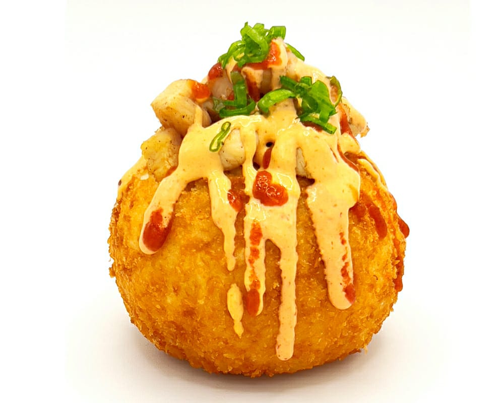 Bolas de Arroz Emp con Pollo