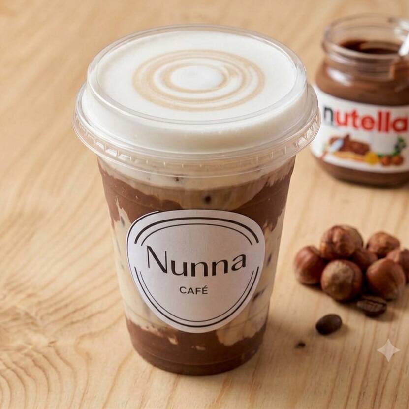 LATTE FRIO NUTELLA