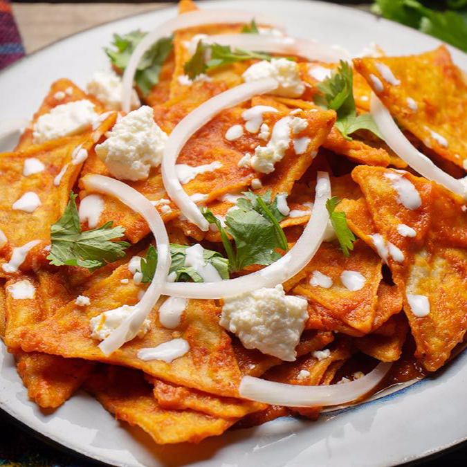 Combo Chilaquiles+ Agua del día
