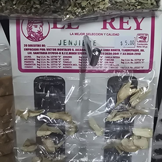 Bolsita de Jengibre El Rey