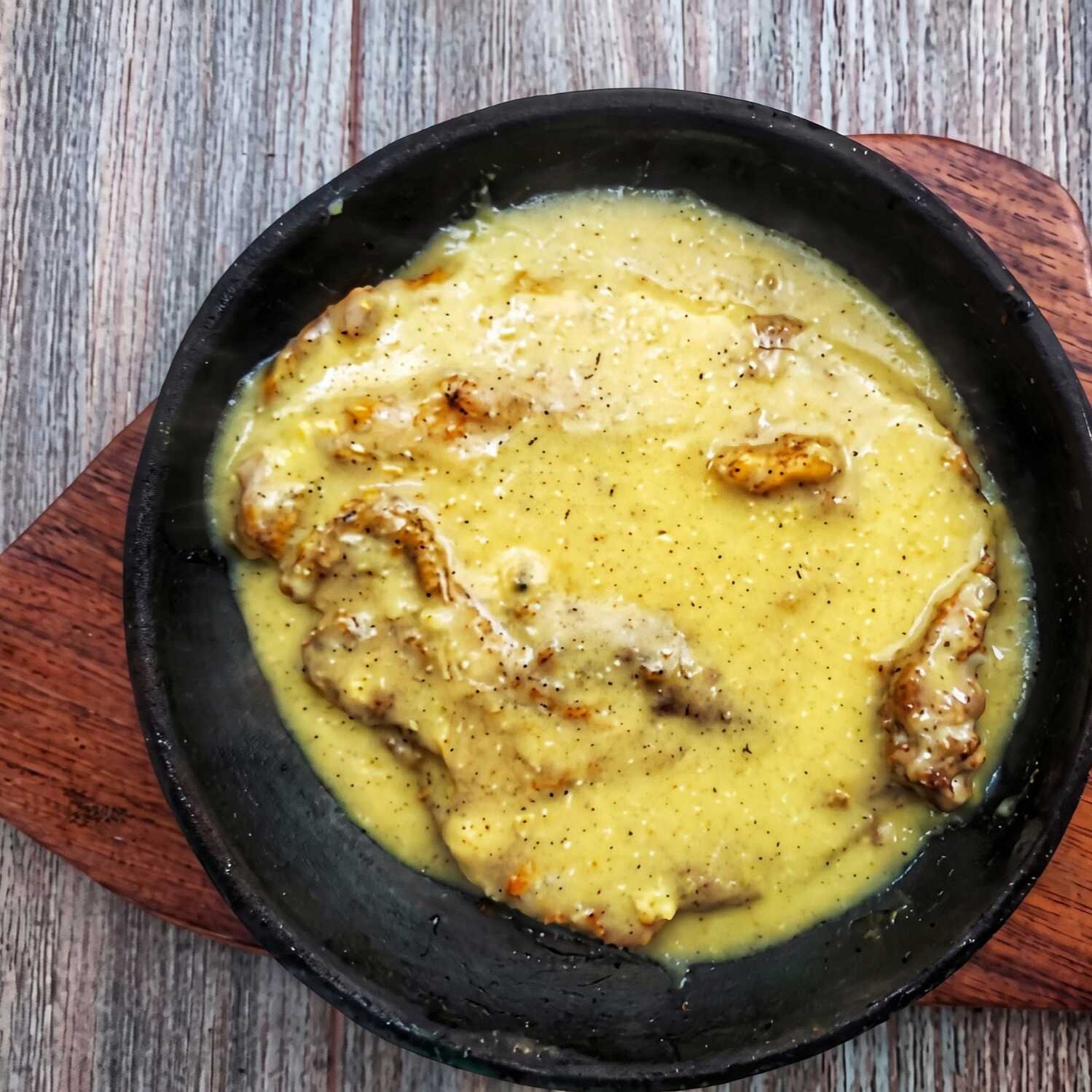 Filete de Róbalo a la Marinera