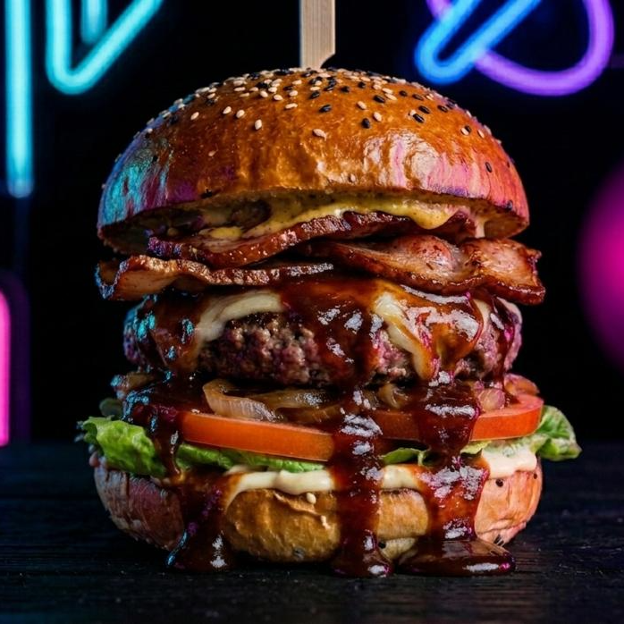 HAMBURGUESA BBQ