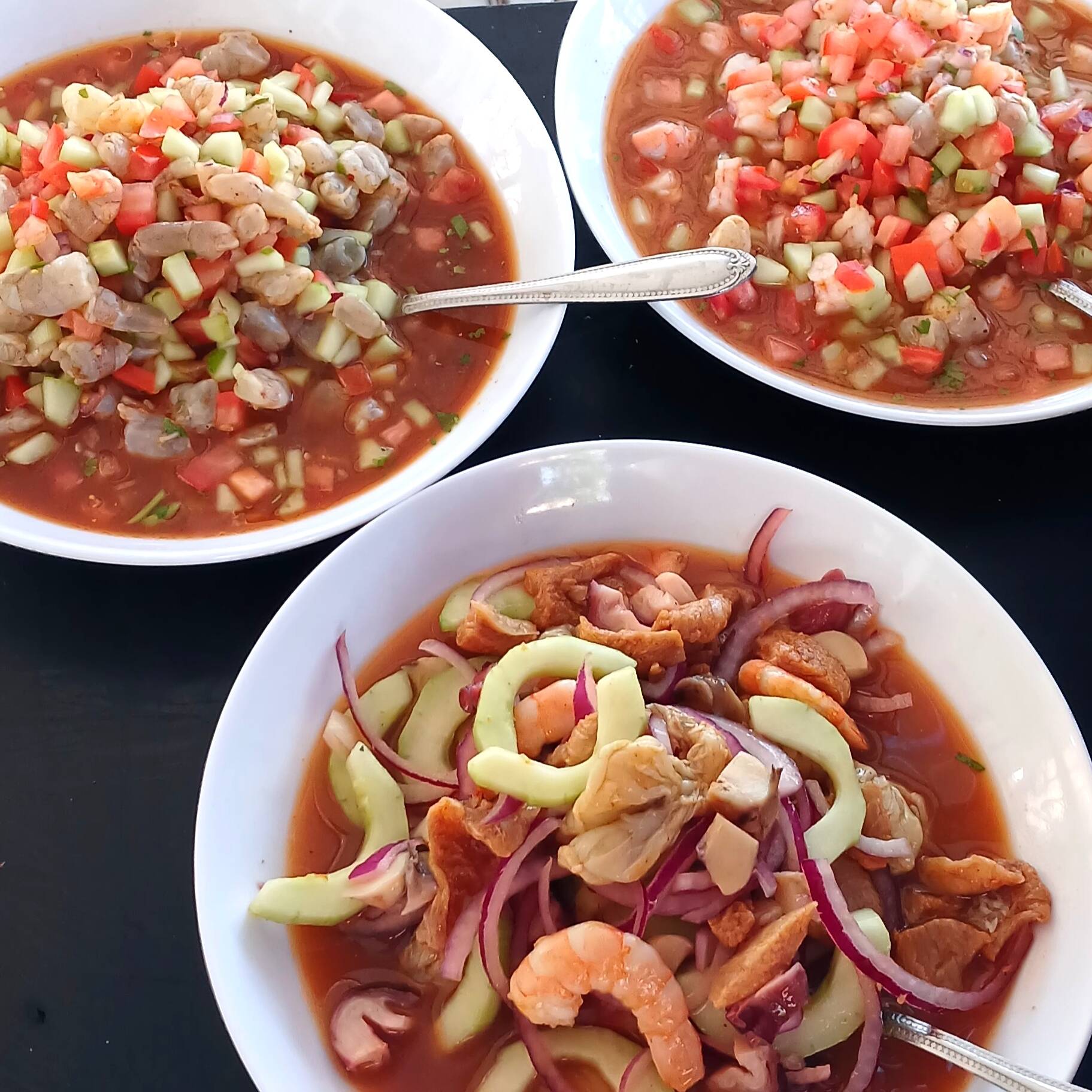 Ceviche + Molcajete La Peque