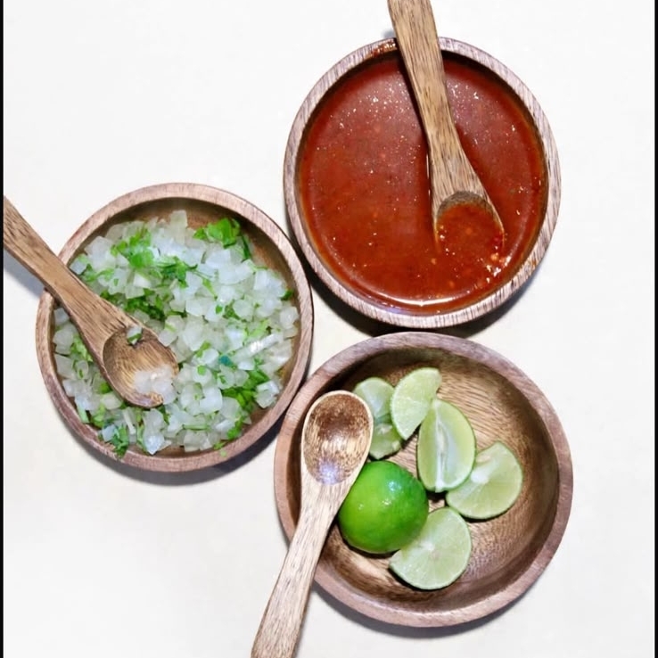 Salsa, Verdura y Limón