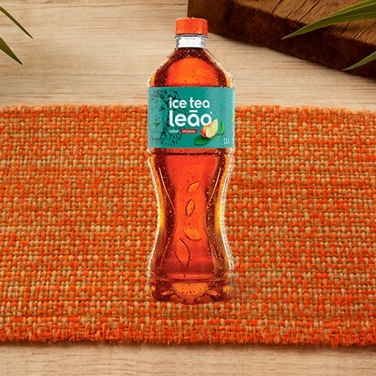 Ice Tea Matte Leão sabor Pêssego 450ml