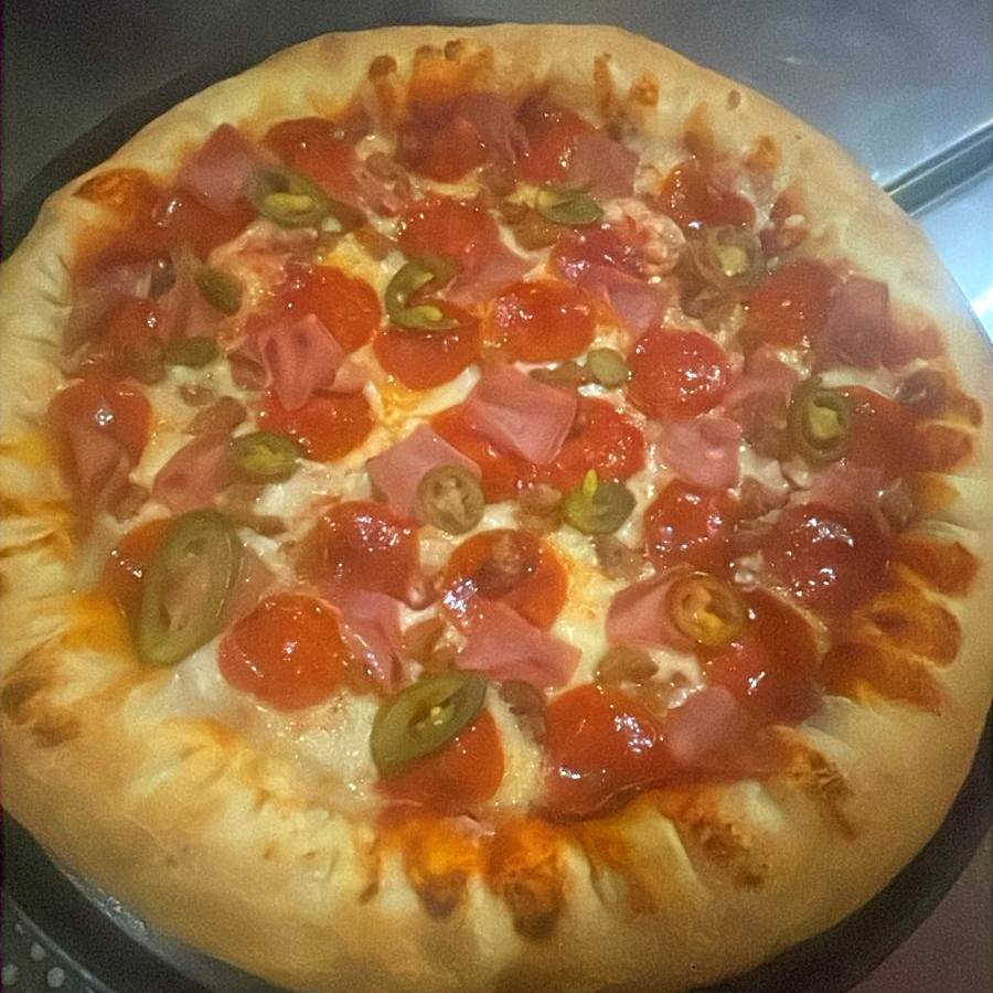 pizza individual forajido