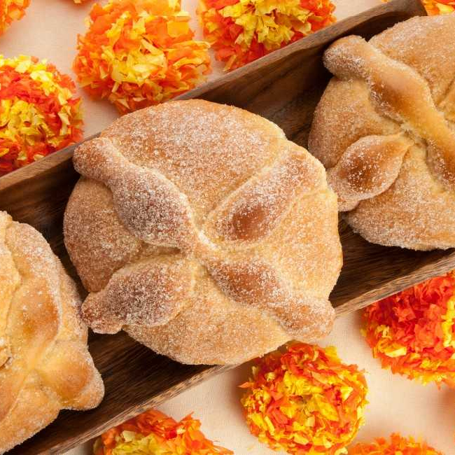 Pan de muerto mini