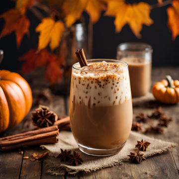 Latte Frio de Calabaza