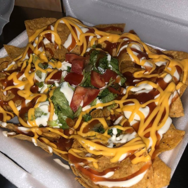 Nachos de Pollo, Res o Mixtos