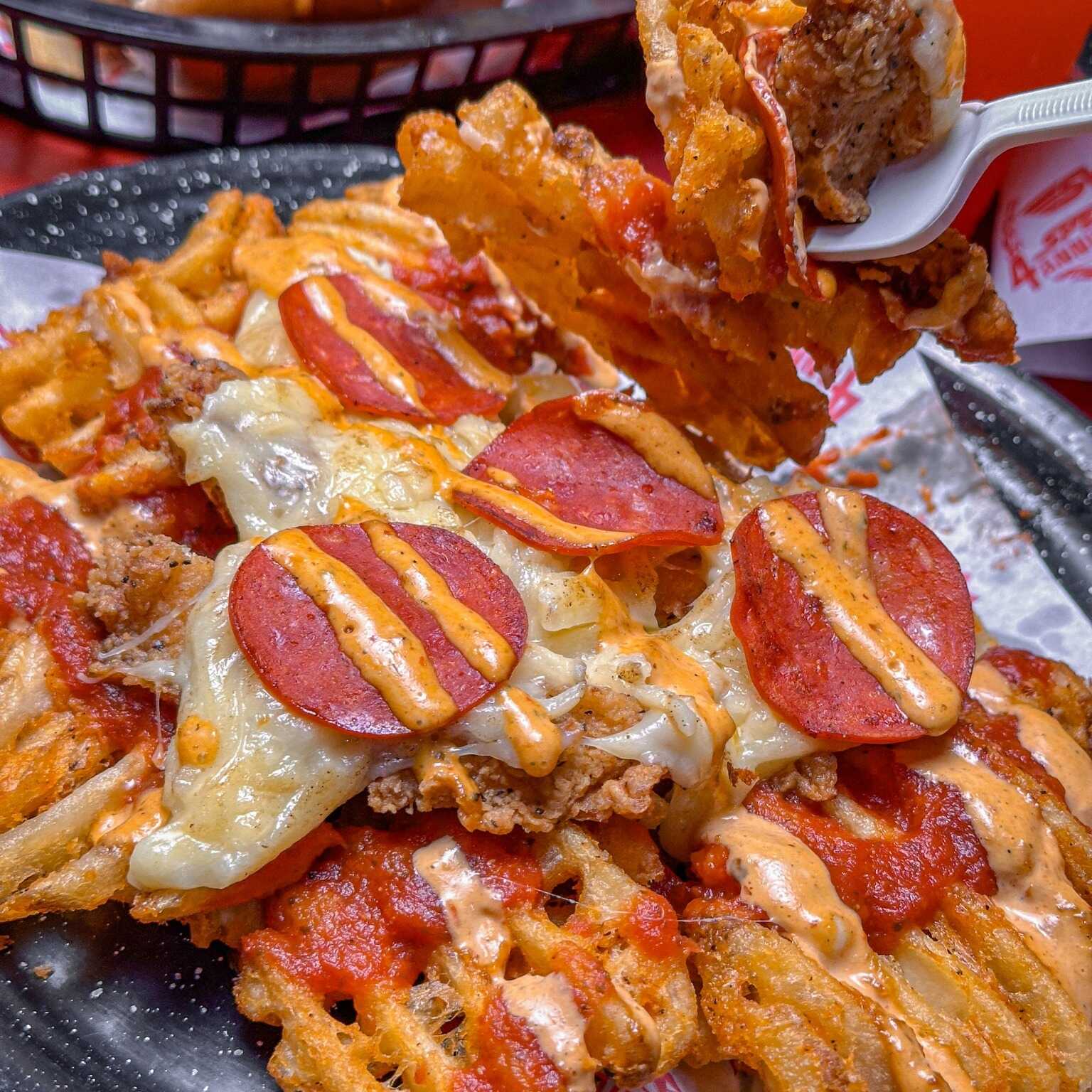 Pizza fries