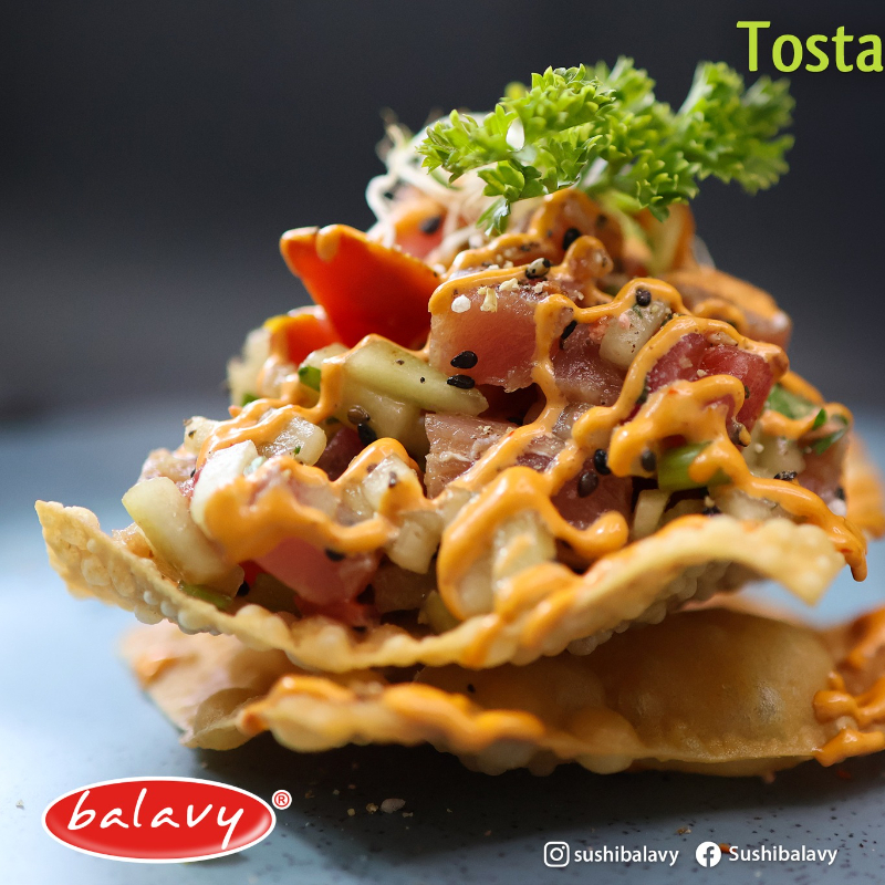 Tostada Oriental Tuna