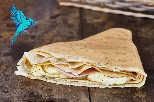 Crepe Jamón y Queso