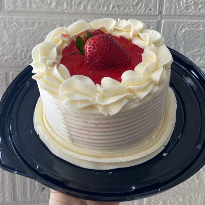 Pastel de Fresa Mini