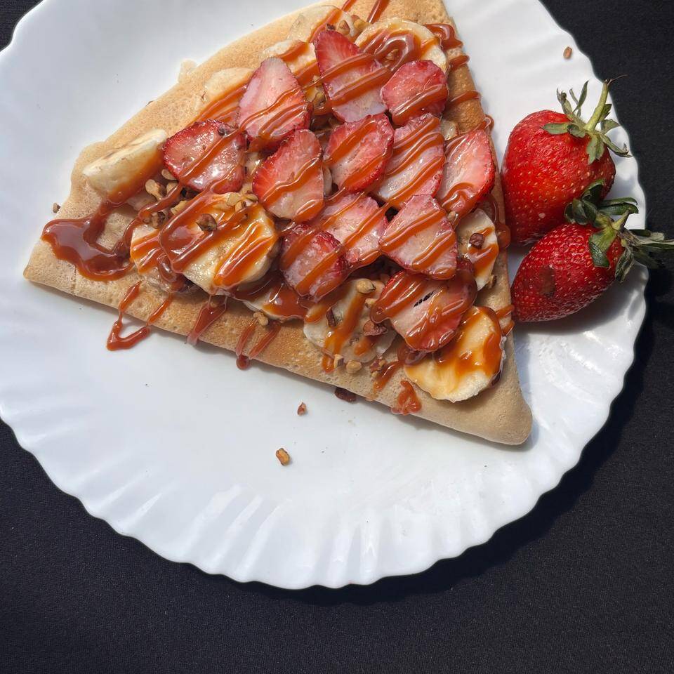 Crepa de Cajeta y Fresa