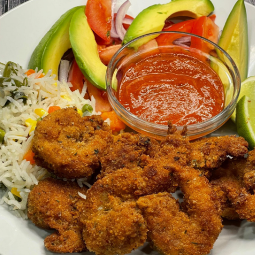 Camarones Empanizados