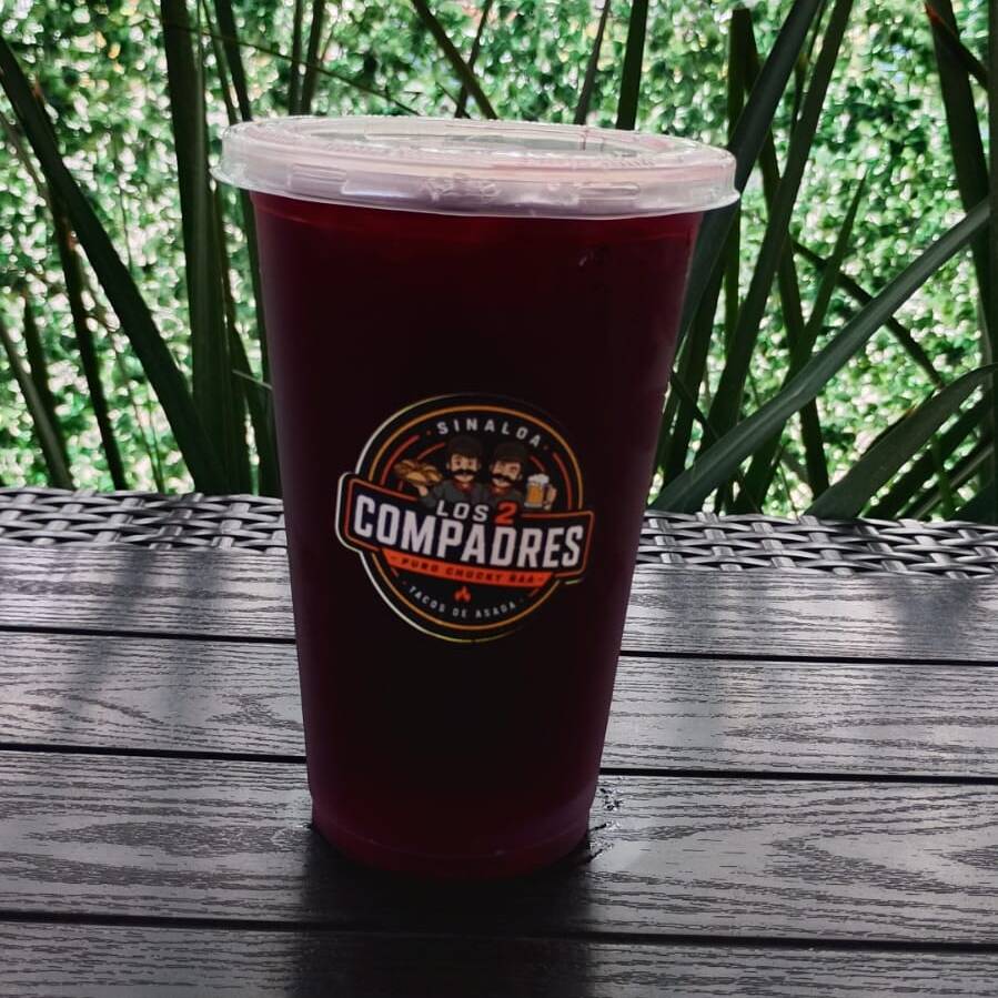 Agua de Jamaica 1/2 Litro