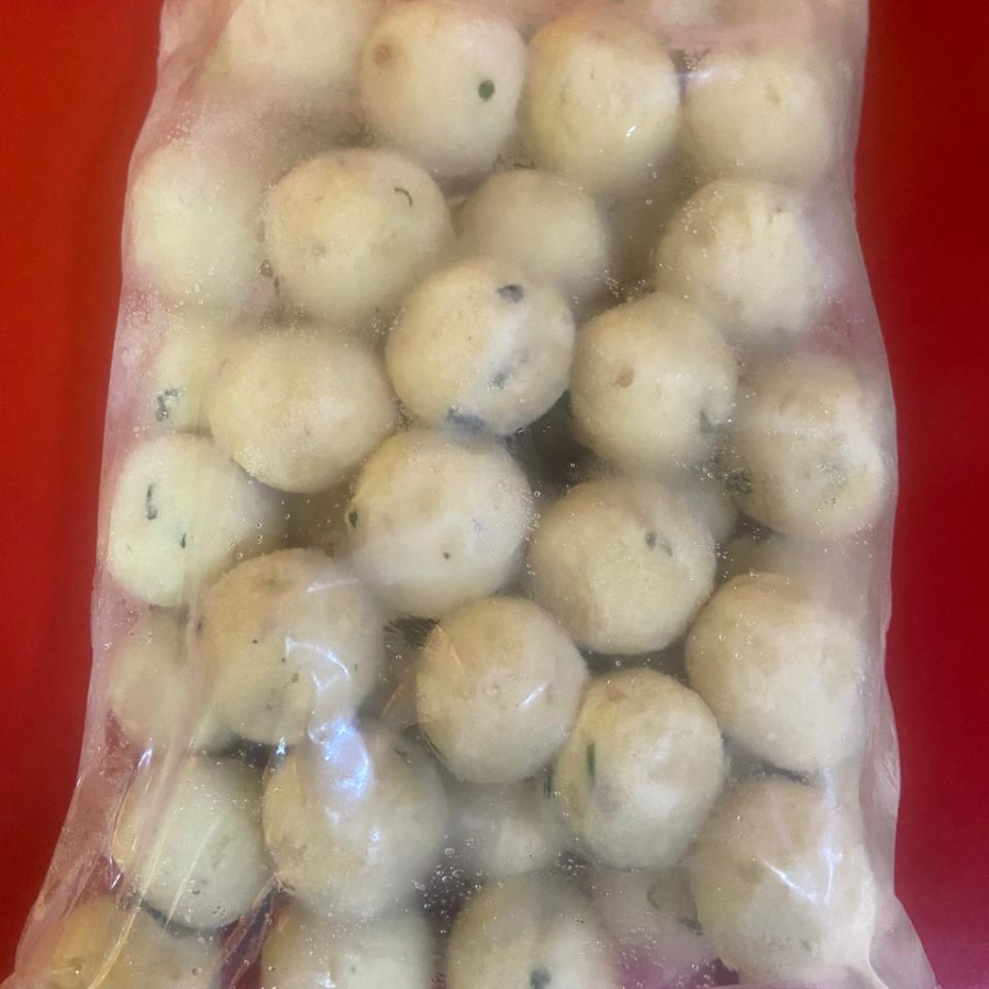 Bolinho de Bacalhau congelado pacote 1kg