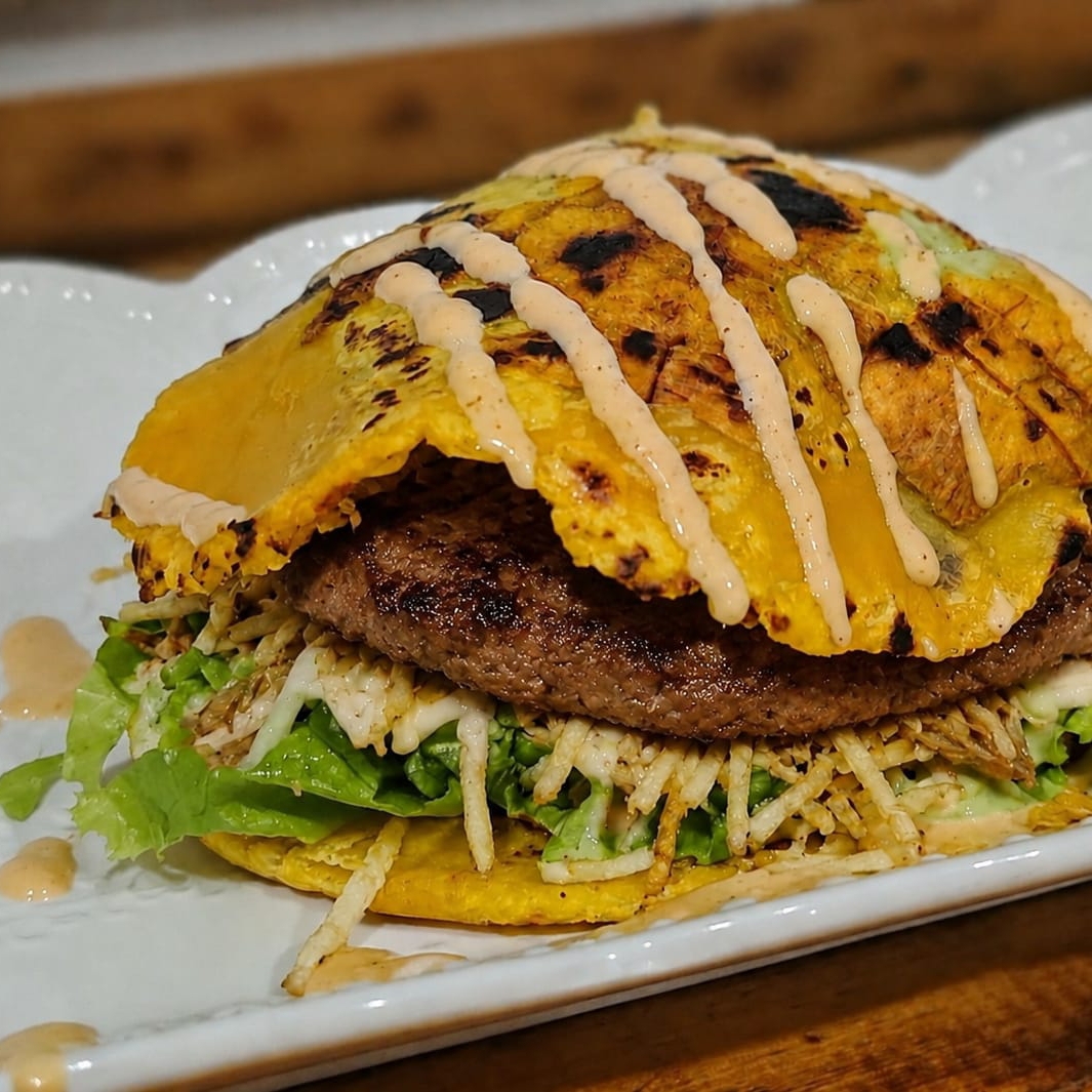 Patacón Burguer Clásico