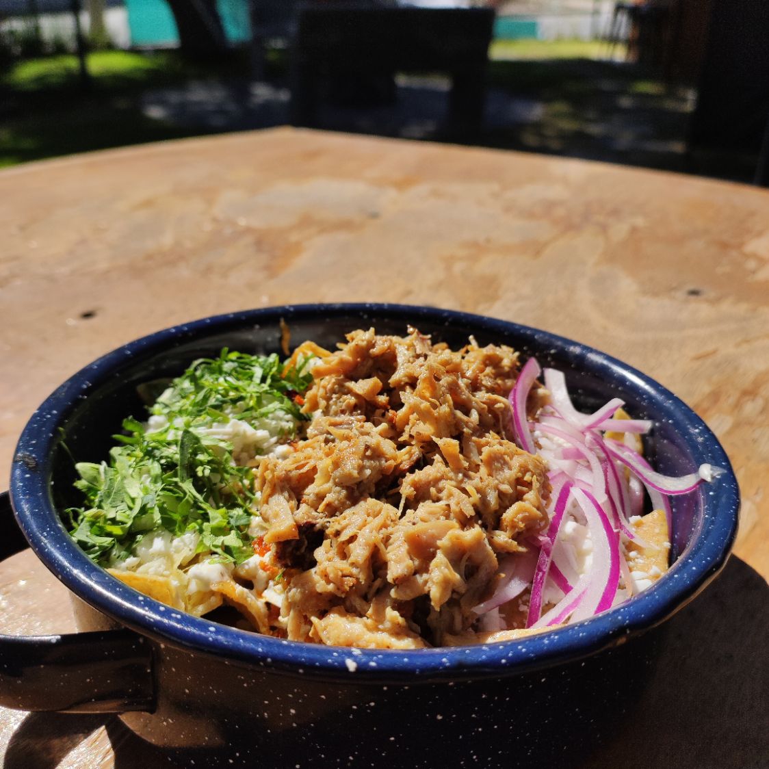 Chilaquiles con asado