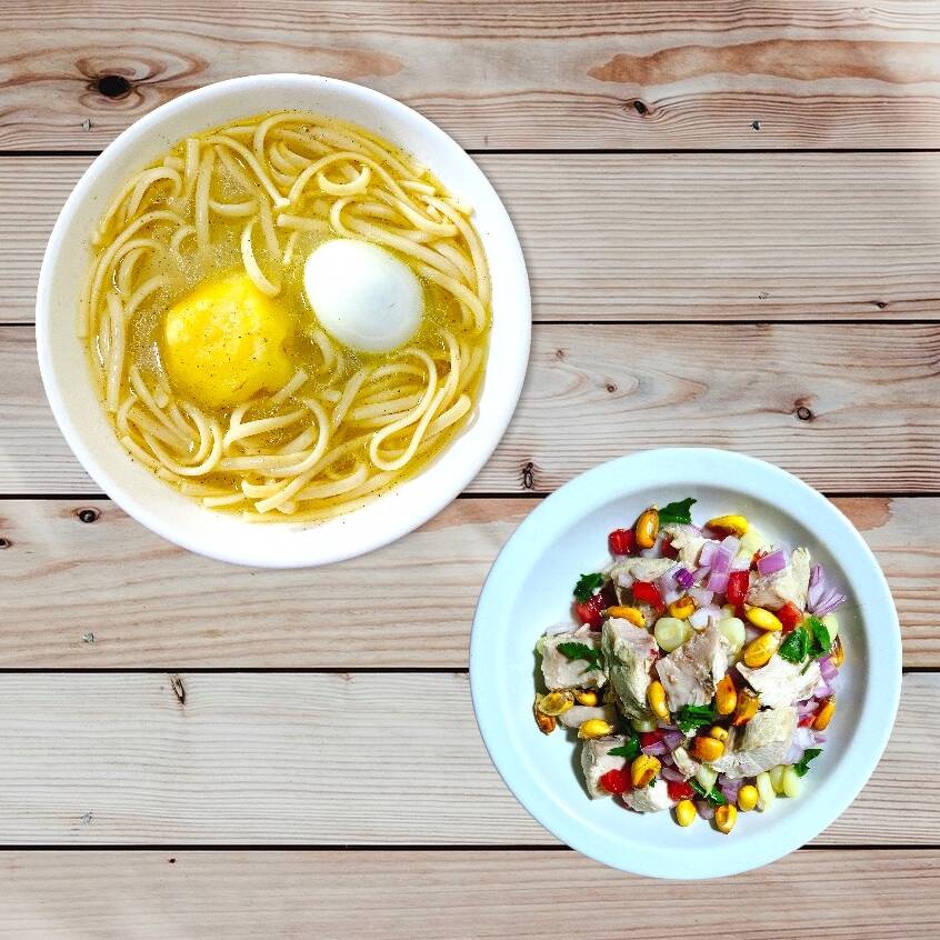 Caldo de Gallina Acevichado