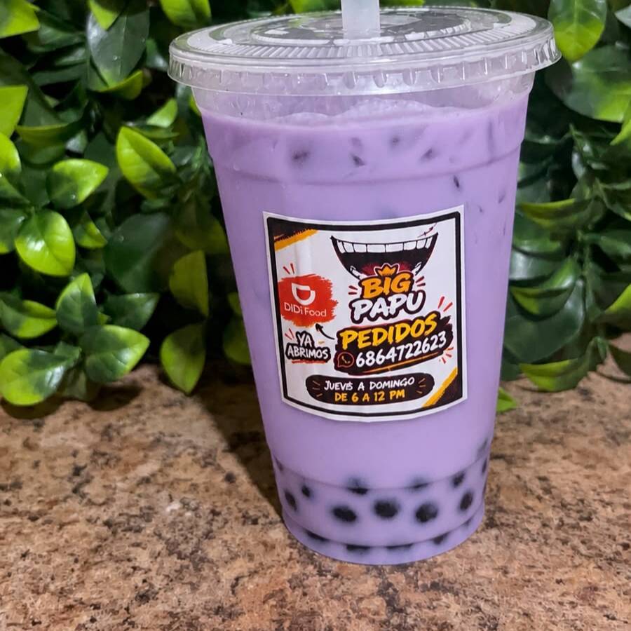 Boba Tea Taro 16Oz