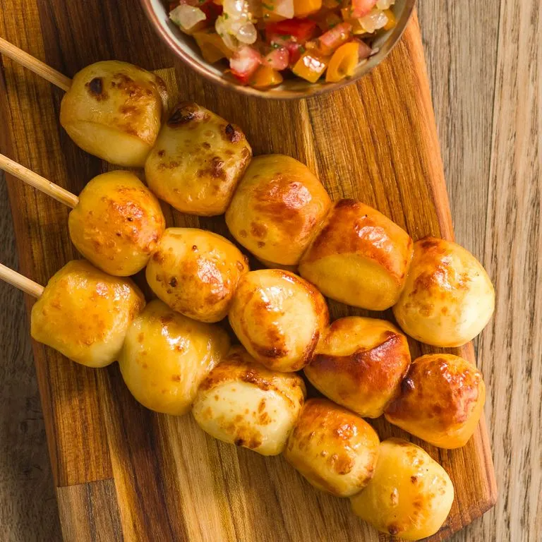 Espeto Mussarela Defumada (Aprox.100g)