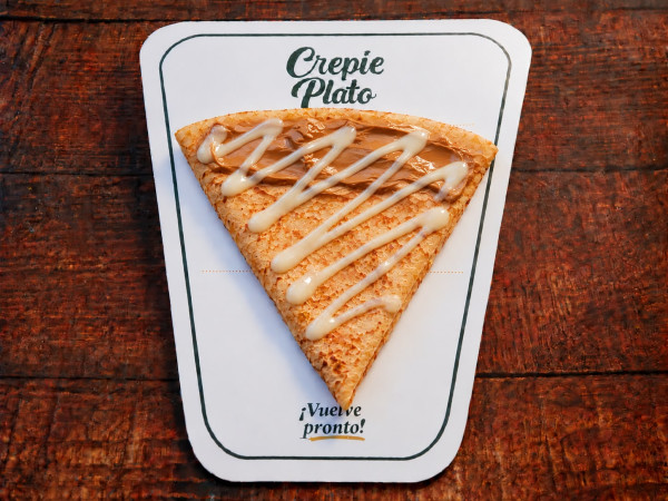 Crepa de Cacahuate y Lechera