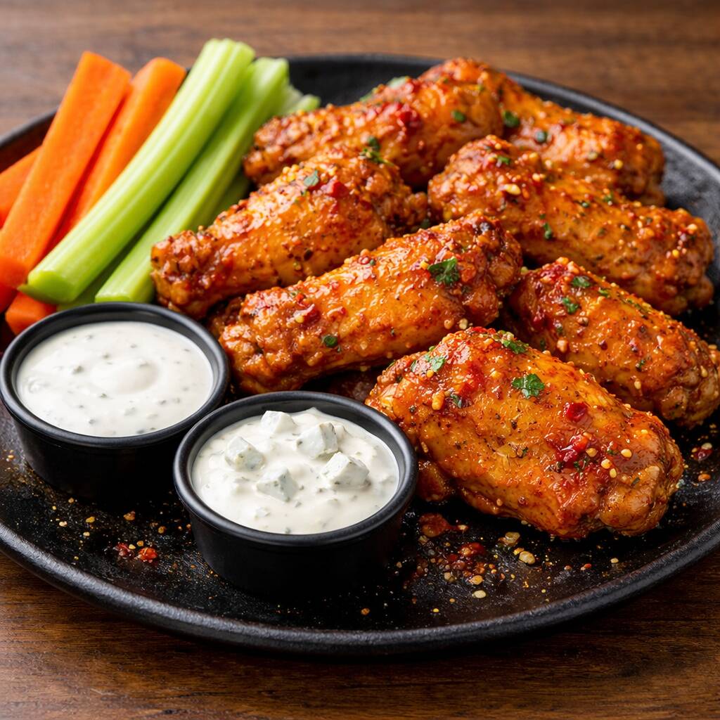 Alitas: Mango Habanero 6pz