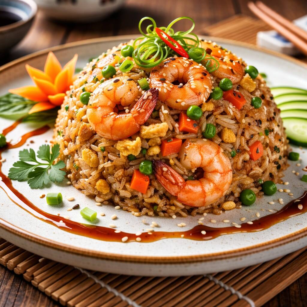Arroz Chino +camarones Personal
