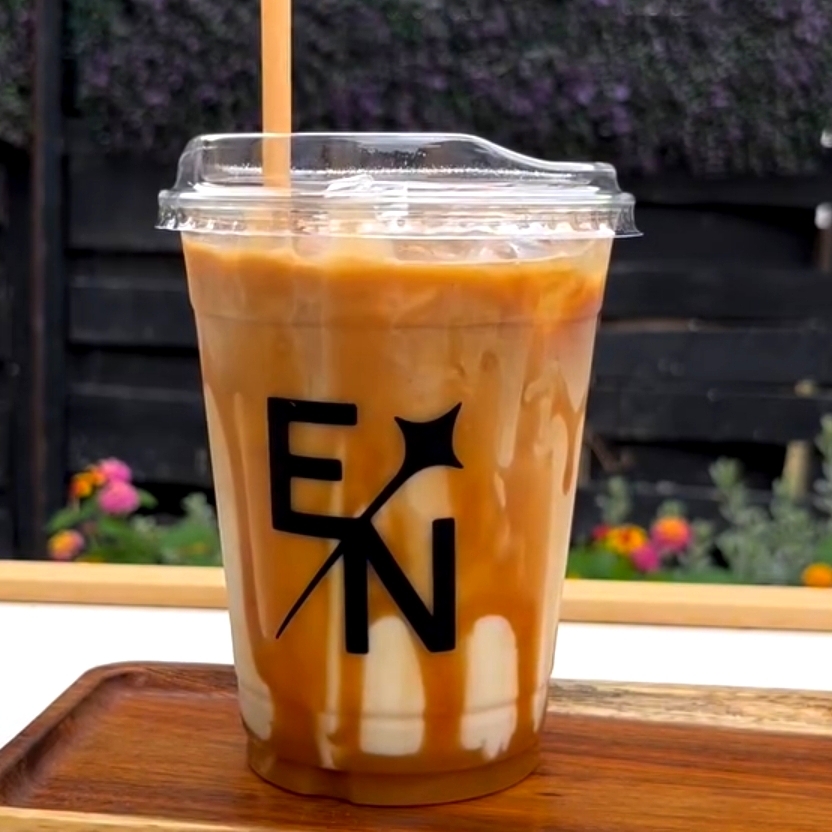 Iced Latte Macchiato De Caramelo