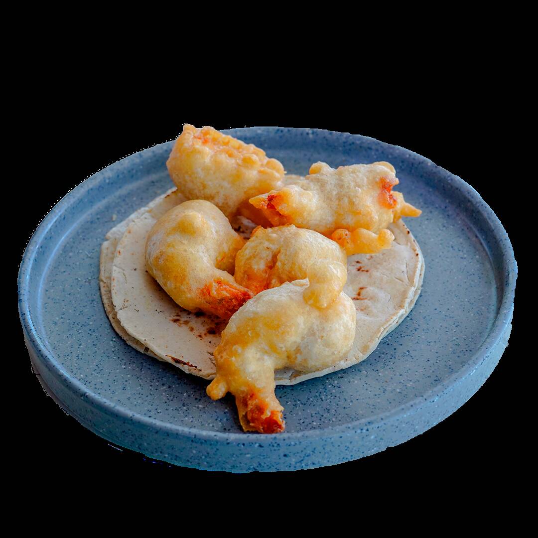 Taco de Camarón Capeado