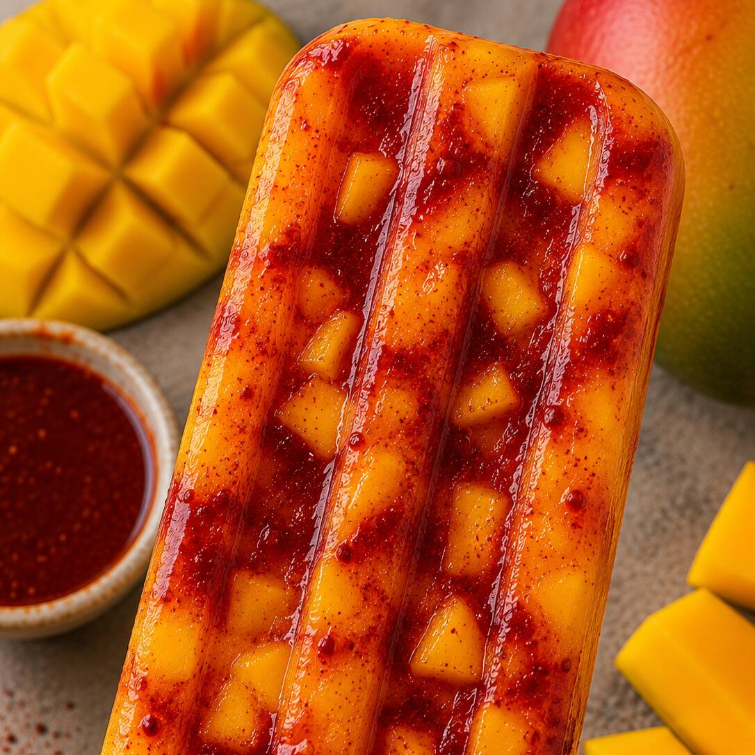 Paleta de Mango con Chamoy