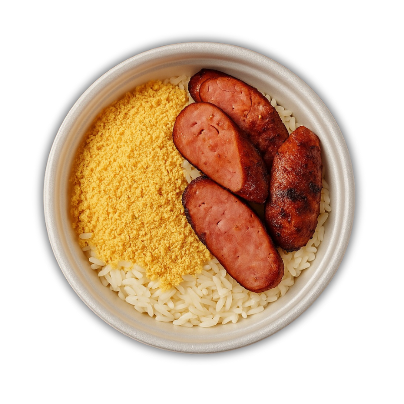 Acompanha arroz, feijão