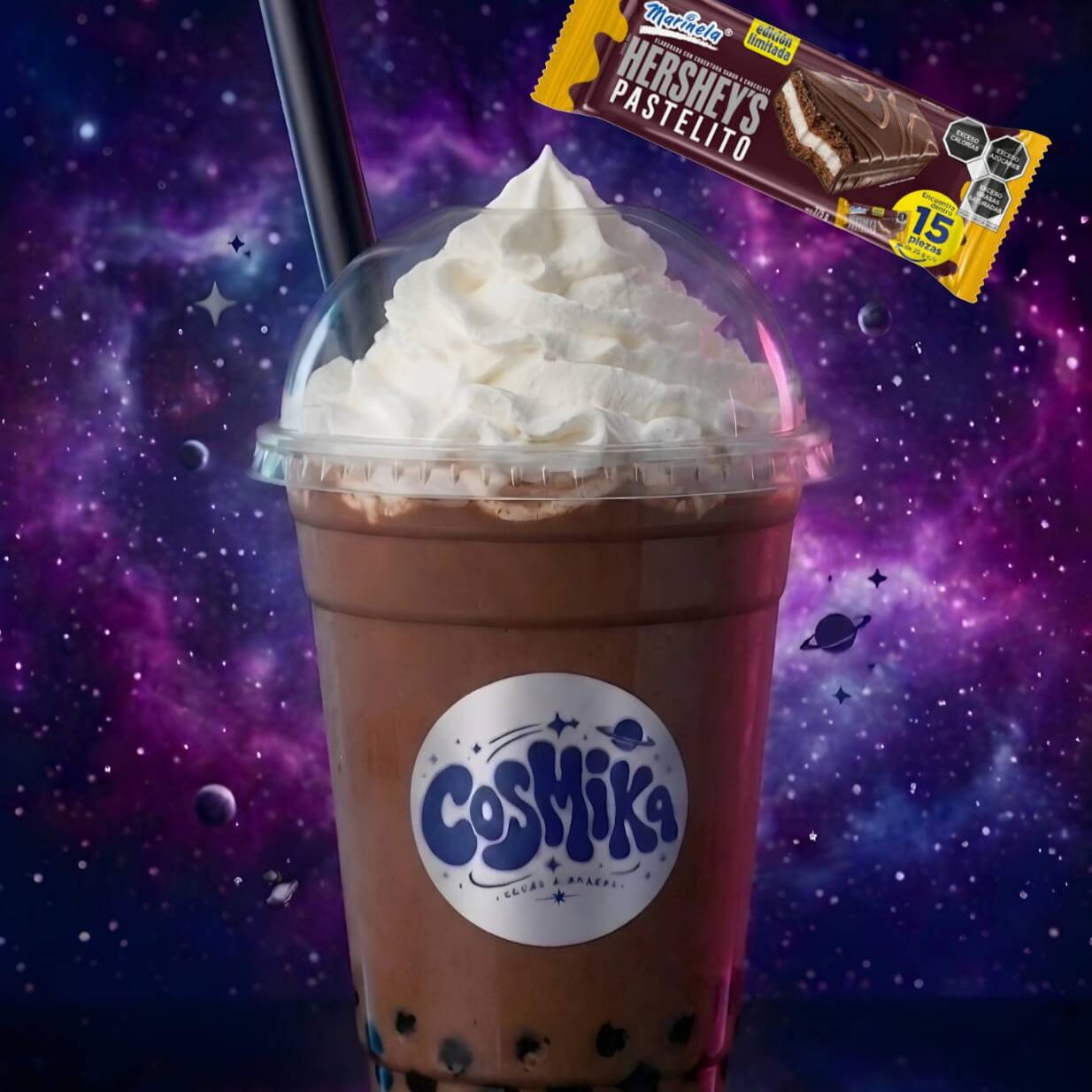 Pastelito Hersheys + Tapioca