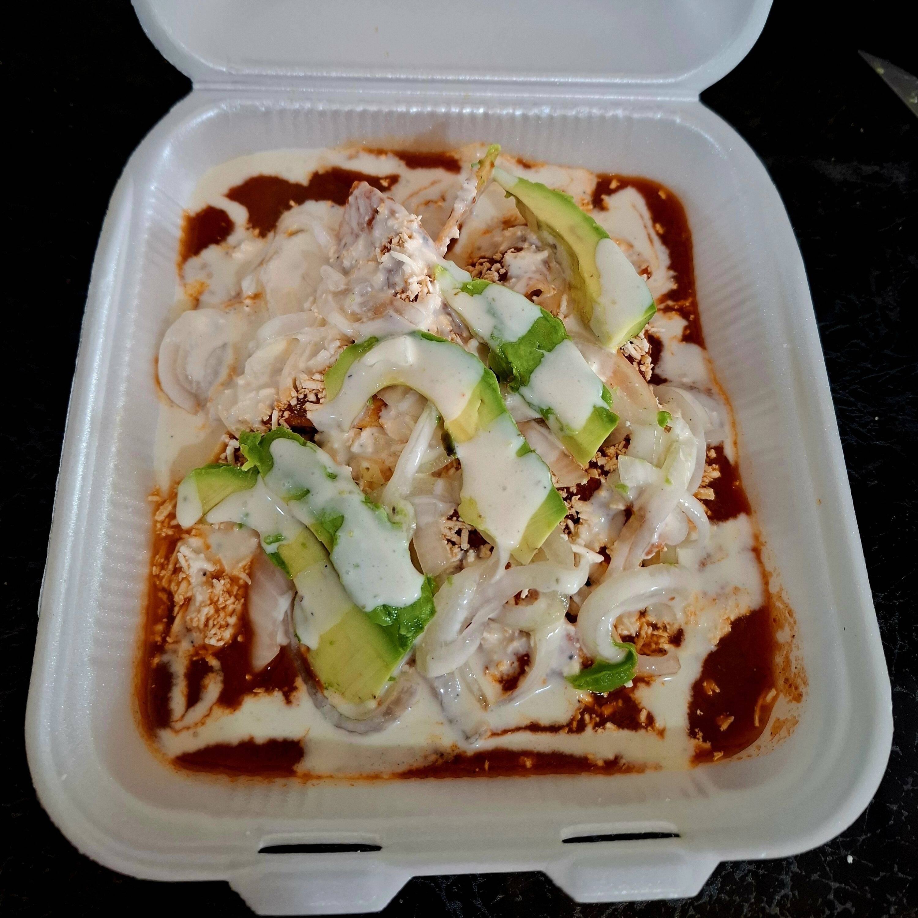 Chilaquiles Agua de Horchata