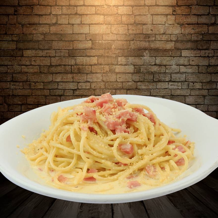 Pasta a la Carbonara Media Orden C