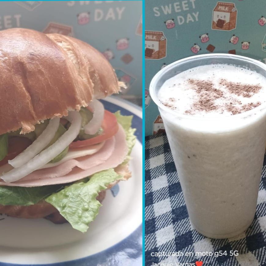 CUERNITO/LICUADO DE PLÁTANO